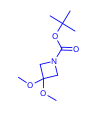 1-tert-butoxycarbonyl-3,3-dimethoxyazetidine